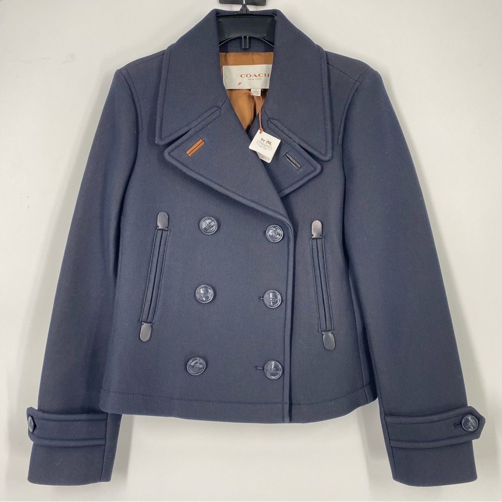 Coach Mini Navy Peacoat NWT
